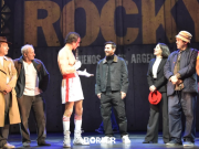Messi fue a ver a Nico Vázquez en “Rocky”