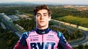 Franco Colapinto fue el encargado de mostrar el circuito del Gran Premio de Monza en el simulador de Alpine