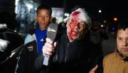 VIDEO. Golpearon a un periodista de América TV en el acto de Javier Milei en Moreno