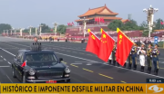 (VIDEO) Histórico e imponente desfile militar en China