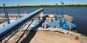 La ASP-B moviliza 6.875 toneladas de yeso por la Hidrovía Paraguay-Paraná en dos meses