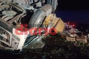 Fatalidad: una persona falleció en la Ruta 34 tras el vuelco de un camión