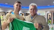Encuentro histórico: Dibu Martínez y Ubaldo Fillol compartieron un emotivo momento