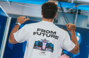 Colapinto y la remera del futuro: ¿un guiño para su continuidad en Alpine?