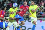 Brasil y Chile se enfrentan a las 21.30 en el mítico Maracaná