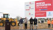 Con críticas a Nación, Sáenz puso en marcha la obra de la autopista del Valle de Lerma