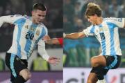 Franco Mastantuono le ganó la pulseada a Nico Paz y será titular por primera vez en la Selección argentina