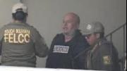 Murillo llegó a La Paz y fue trasladado a celdas de la FELCC mientras se programa su audiencia