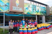 IRDA recibió dotación de kits deportivos para los Juegos Comunales 2025