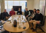 Fecene comenzó a reunirse con candidatos al Congreso y el primero fue Enzo Fullone de LLA