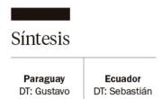 Paraguay y Ecuador clasificaron al Mundial