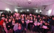 La lista platense de Somos hizo un acto en el Club de los Abuelos