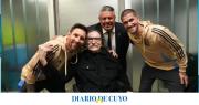 El encuentro de Charly García, Leo Messi, Rodrigo de Paul y “Chiqui” Tapia