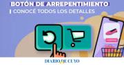 Botón para arrepentidos, bien visible