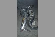 Choque entre motos dejó tres personas lesionadas