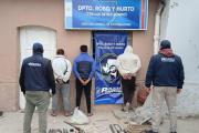 Tres detenidos y armas secuestradas por abigeato en zona rural de Pozuelos