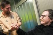 El tierno posteo de Lionel Messi tras conocer a Charly García: ¡Sos enorme!