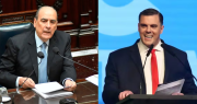 Arde la interna libertaria: el Gordo Dan le recordó a Guillermo Francos su pasado kirchnerista