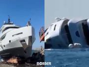 Turquía: un yate de lujo se hundió 15 minutos después de zarpar en su viaje inaugural