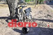 Motociclista fracturado en brutal choque: el causante del siniestro se dio a la fuga