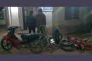 Uno de los sorprendidos desguazando una moto es un mecánico de 24 años