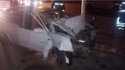 Fuerte accidente en Ruta 7: chocaron el auto contra un camión y hay dos jóvenes heridos