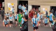 Filtran video donde Messi enfrentó a los jugadores de La Vinotinto tras el descanso del partido que disputaron por las eliminatorias