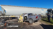 Trágico accidente en Entre Ríos: tres víctimas fatales y un herido grave en paso a nivel sin barreras