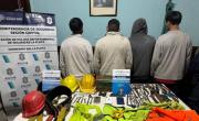 Venían desde Varela para robar cables en La Plata