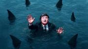 Milei y Caputo, entre tiburones que huelen sangre