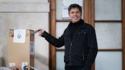 Axel Kicillof votó y resaltó que los resultados “tendrán efecto de todo tipo”