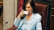 Victoria Villarruel fue a votar con bajo perfil y no dio declaraciones