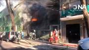 Incendio en un conventillo en La Boca, un muerto y al menos 5 heridos