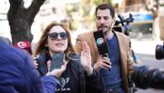 Se sintió acosada: Lilia Lemoine estalló, grabó a periodistas y denunció que la empujaron tres cuadras