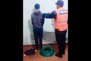 Fernández: aprehendieron a un hombre y secuestraron elementos vinculados a un robo