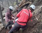 Rescataron a un hombre de 87 años tras sufrir un accidente con su caballo en la zona sur del parque Lanín