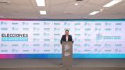Carlos Bianco: “Los primeros datos se conocerán con el 30% de las mesas escrutadas”