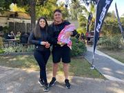 Familia, zapatillas, kilómetros recorridos y muy buena energía