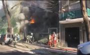 Incendio en un conventillo de La Boca: hay un muerto y al menos 8 heridos