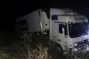 Camión se despistó en Ruta Nacional 34: el conductor se descompensó pero no sufrió heridas