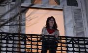 Mensaje en redes, audio y baile de Cristina en el balcón