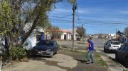 Derrame cloacal en el barrio General Paz