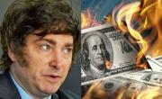 VUELA EL DÓLAR: a cuánto abrió en los bancos tras la PALIZA que se comió MILEI