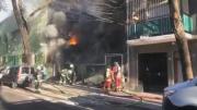 Siniestro en un conventillo: una persona discapacitada murió en un incendio en La Boca y hay ocho heridos