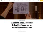 La transformación en los barrios y la discusión por al patrimonio porteño llegó a las páginas del diario francés Le Monde