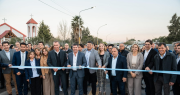 Con un importante anuncio, Orrego inauguró la repavimentación de una ruta clave del Sur sanjuanino