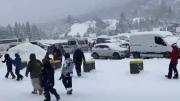 Bariloche, sin clases por la nieve