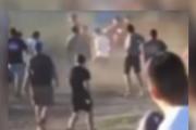 Brutalidad en el fútbol amateur: a golpes, sacó un diente y desmayó a un compañero