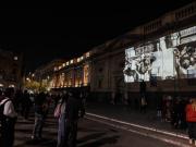 Santiago iluminó sus edificios para recordar a las víctimas de la dictadura de Pinochet