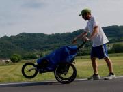 Después de cinco años le faltan 80 km para completar la vuelta al mundo a pie
